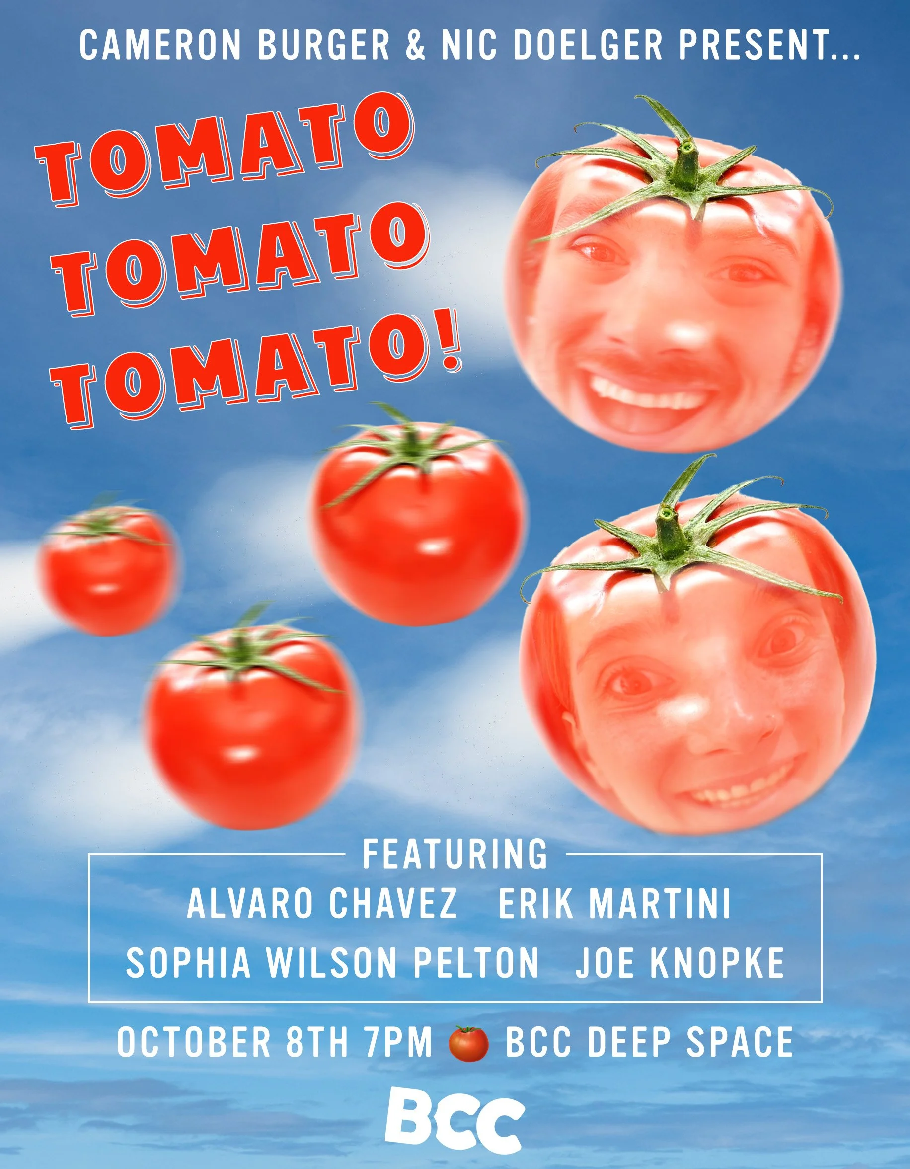 Tomato Tomato Tomato! — Brooklyn Comedy Collective (BCC)